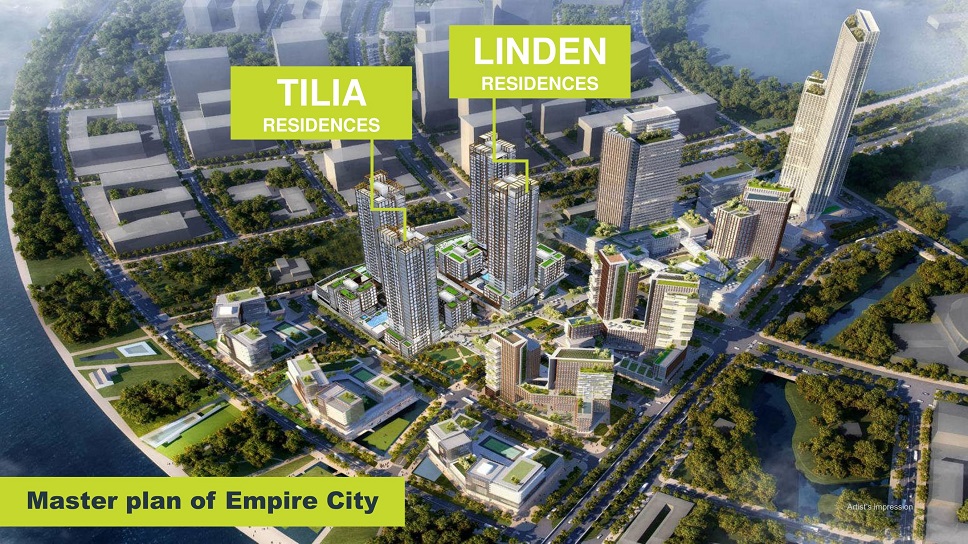 căn hộ Linden dự án empire city 